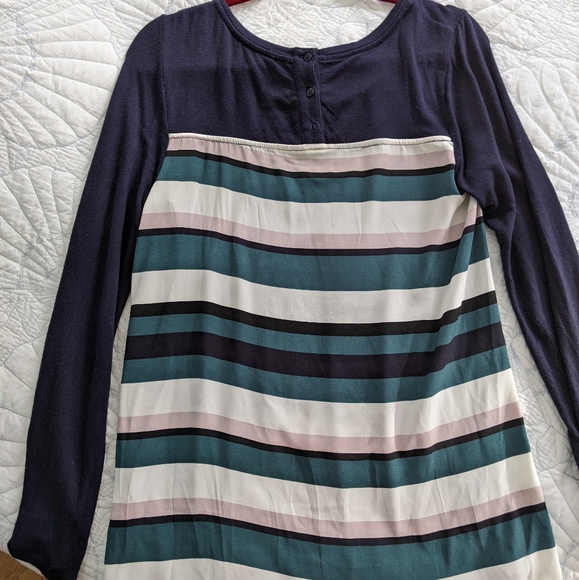 41 Hawthorn Selmin Woven Back Knit Top - Picture 3 of 3